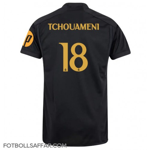 Real Madrid Aurelien Tchouameni #18 Tredjeställ 2023-24 Kortärmad